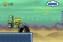 SpongeBob SquarePants Creature from Krusty Krab screenshot 3 for GameBoy Advance